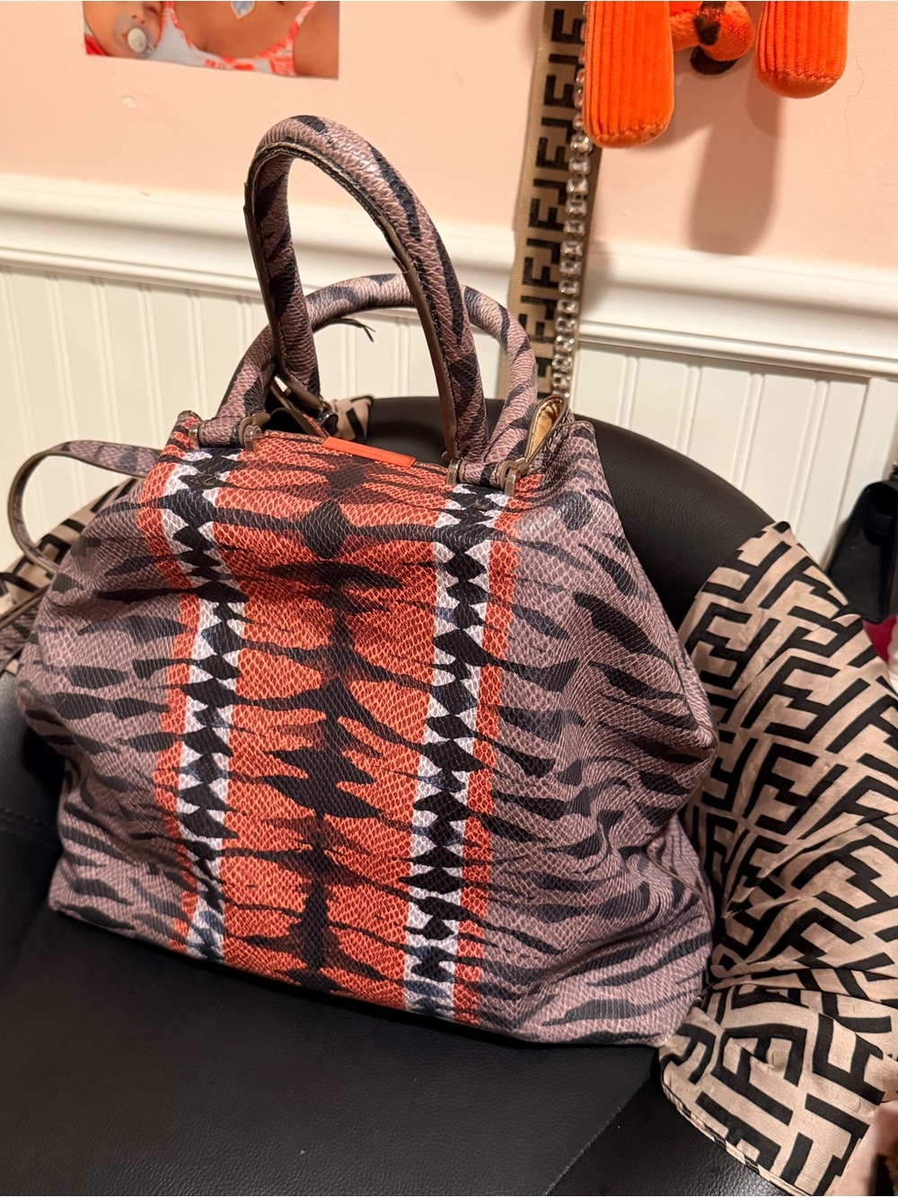 Vintage Parfois Designer Women's Tote - Picture 3 of 6